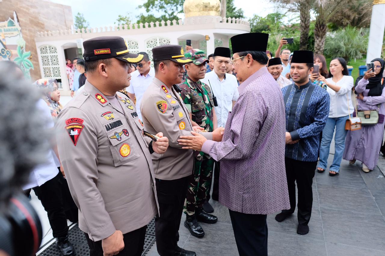 Polres Blitar Kota Terjunkan Ratusan Personel Amankan Kunjungan Presiden ke-6 RI ke Blitar