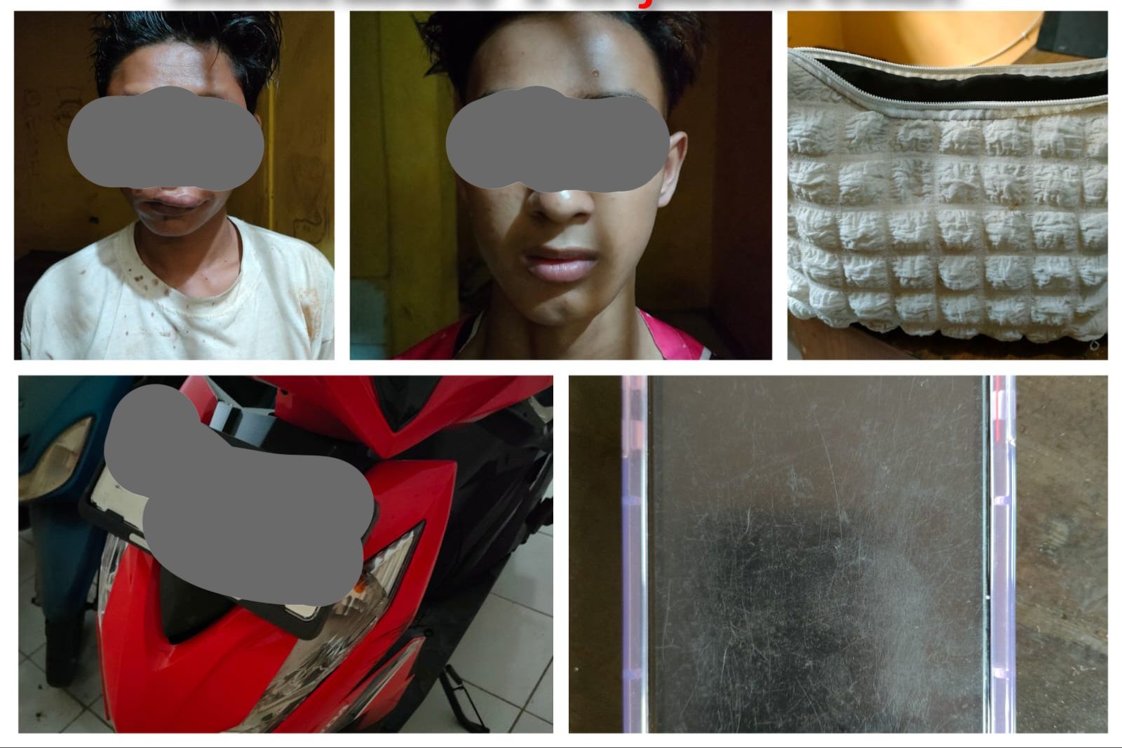 Polsek Rumpin Ungkap Perkara Tindak Pidana Pencurian Dengan Kekerasan/Penjambretan