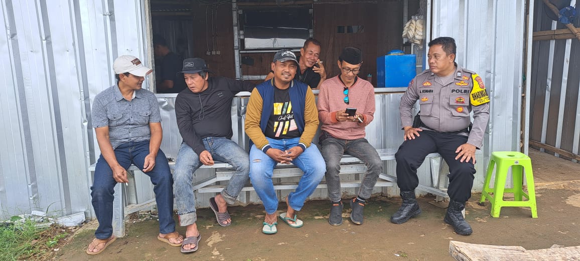 Bhabinkamtibmas Wilayah Hukum Polsek Ciampea Giat Cooling Sistem Silahturahmi Warga Binaan 