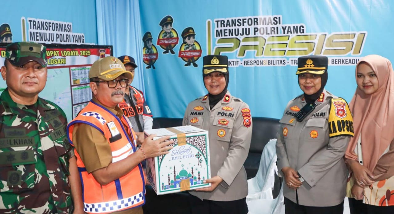 Kapolresta Bersama Forkopimda Kab. Cirebon Melaksanakan Pengecekan Pos Pam Kanci dan Losari