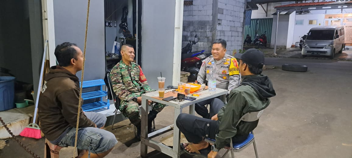 Sinergitas TNI Polri Wilayah Hukum Polsek Ciampea Giat Cooling Sistem Monitoring Sekaligus Sambang Sistkamling Warga Binaan