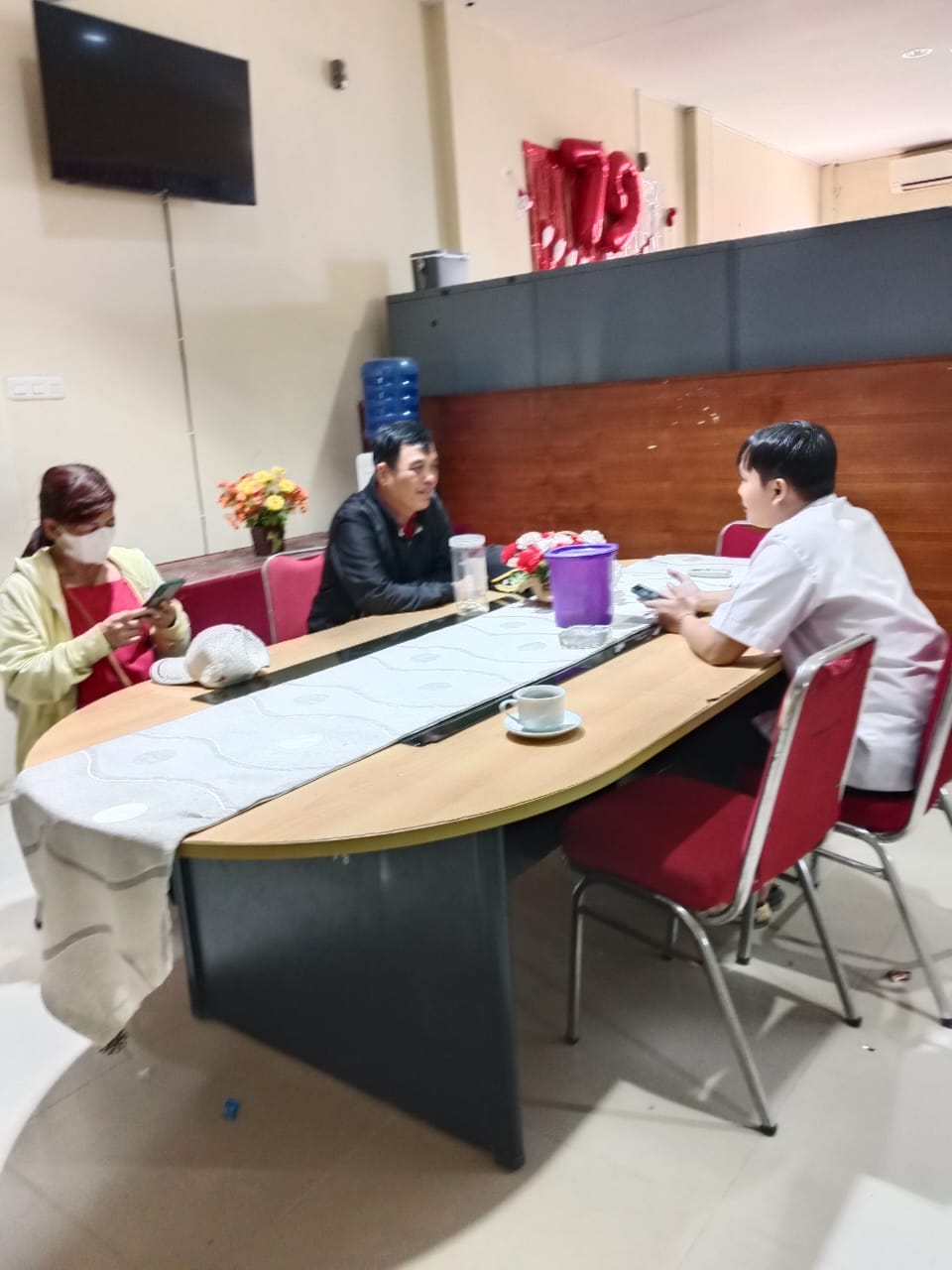 Ketua DPC LIN Singkawang Bahas Pembangunan Koperasi Sejahtera Bersama Disperindagkop dan UKM Kota Singkawang