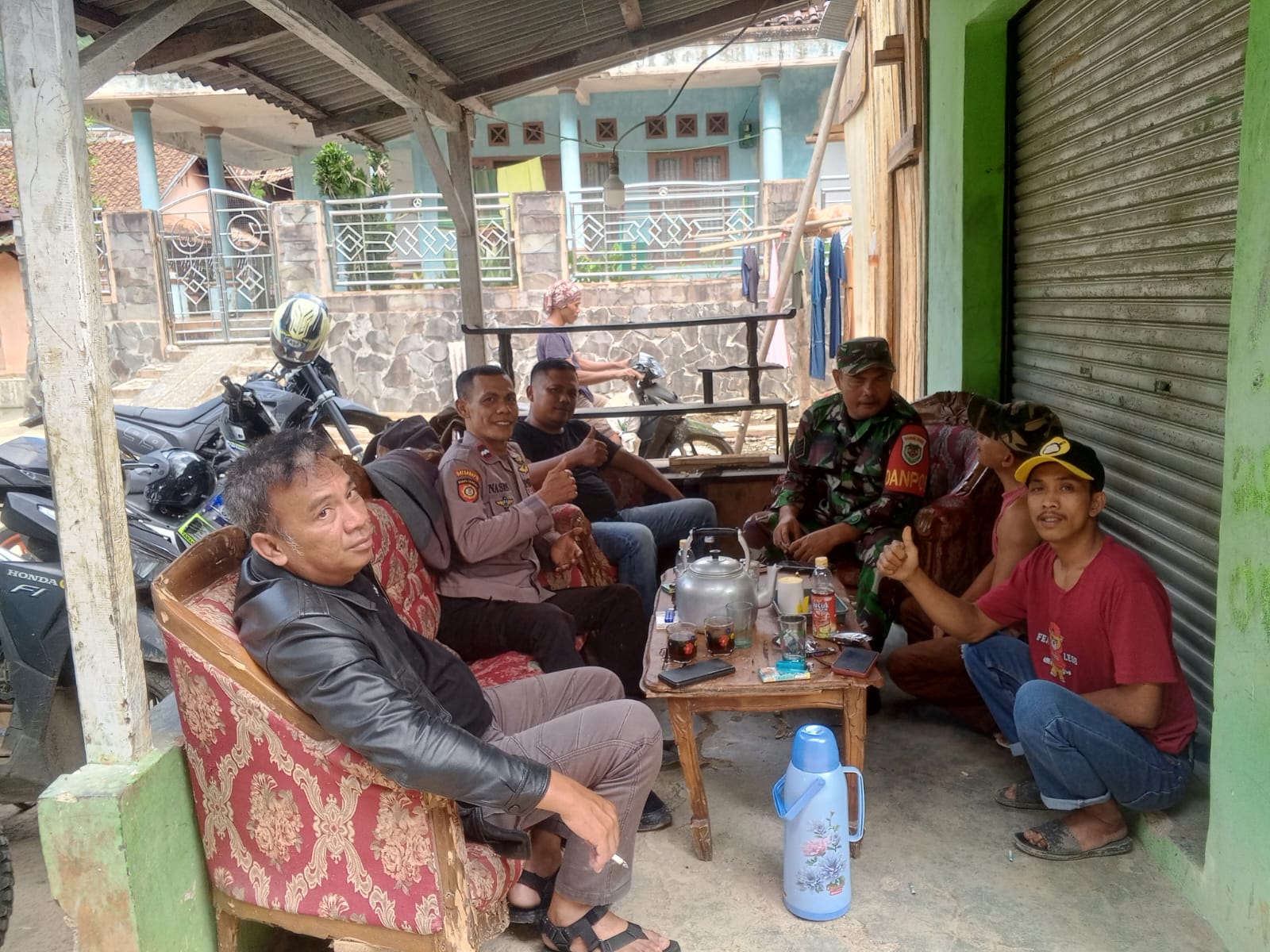 Polsek Cigudeg Terus Jalin Kedekatan dengan Warga, Bhabinkamtibmas Gencar Sambang Kamtibmas