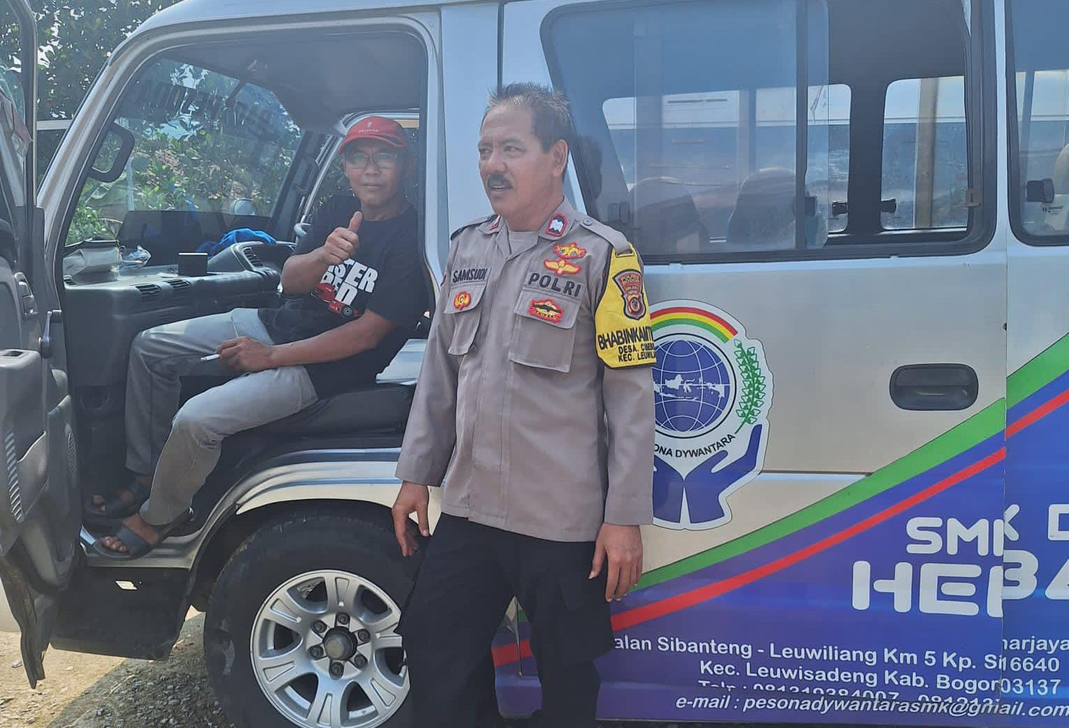 Bhabinkamtibmas Leuwiliang Bersama Polres Bogor Dorong Partisipasi Aktif Masyarakat Jaga Kamtibmas