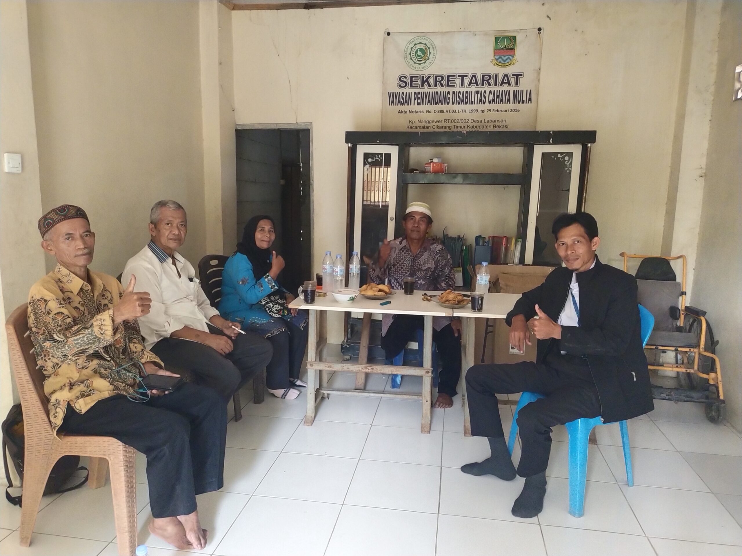 F-LKS Kabupaten Bekasi Lakukan Kunjungan Silaturahmi ke Yayasan Penyandang Disabilitas Cahaya Mulia