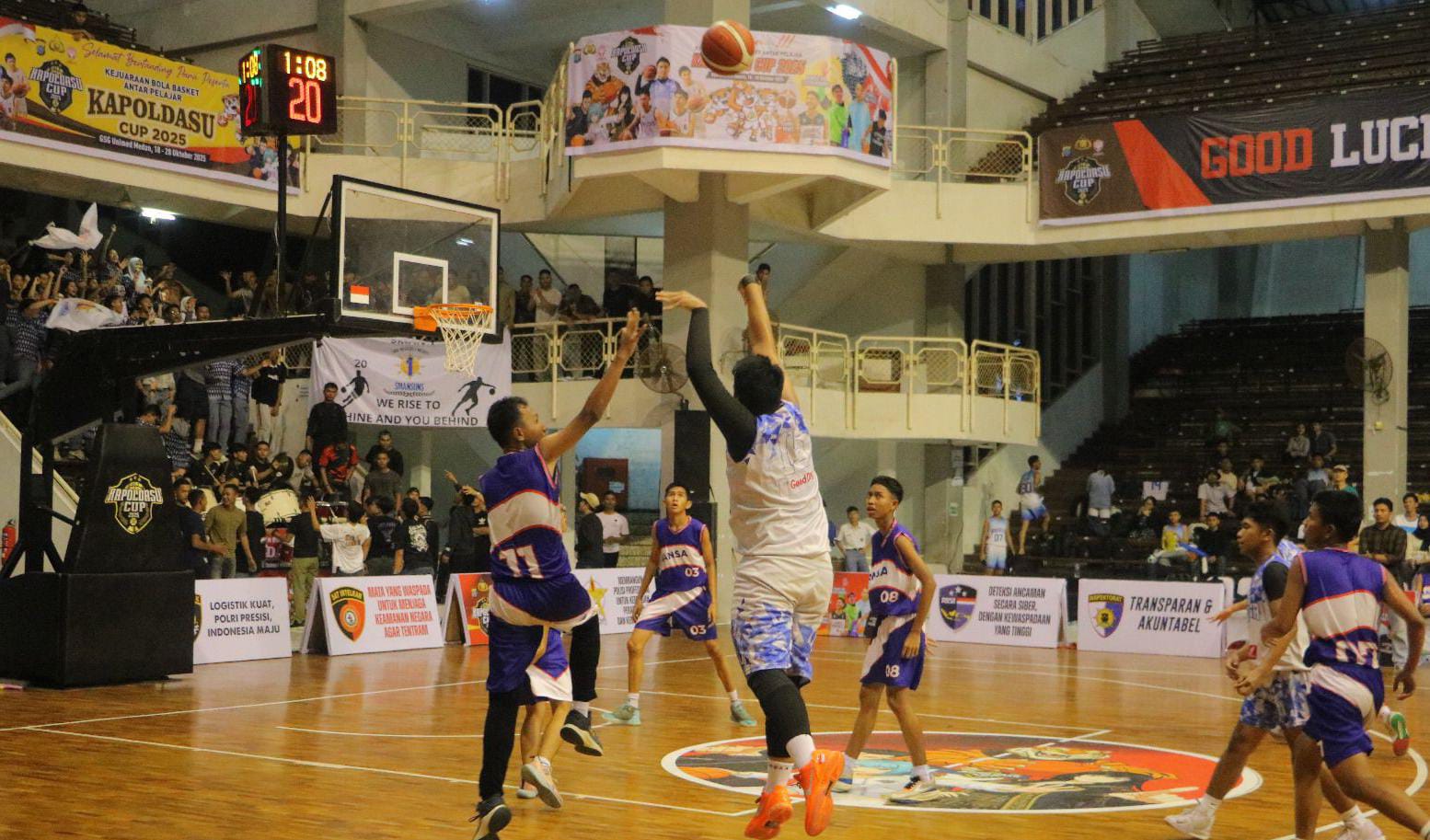 Turnamen Kapolda Sumut Cup 2025, SMAN 1 Medan Unggul Sementara