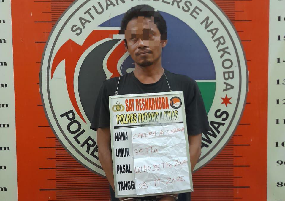 Cepat Tanggap, Satresnarkoba Polres Palas Bekuk Pengedar Sabu di Rumah Kontrakan