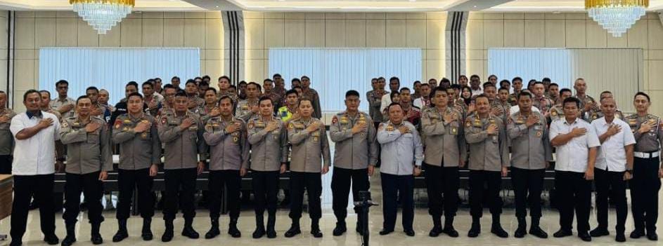 Wakapolda Bengkulu Brigjen Pol. Dicky Sondani Buka Latihan Pra Operasi Lilin Nala 2025