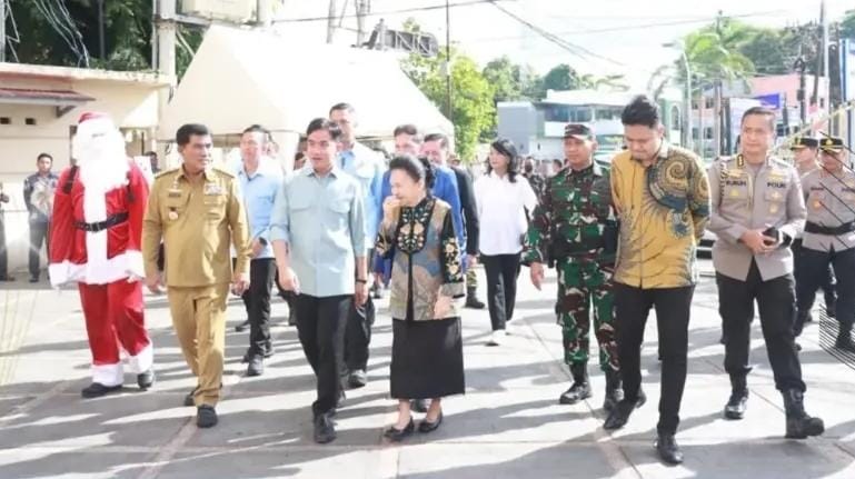 Forkopimda Sulut Sambut Kedatangan Wakil Presiden RI di Bandara Sam Ratulangi