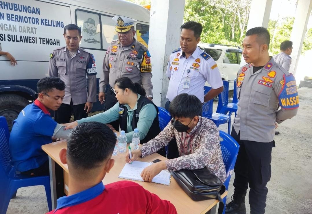 Polda Sulteng Gelar Ramp Check Massal di Operasi Keselamatan Tinombala 2026