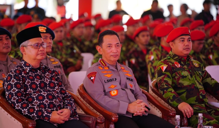 Di Hadapan KOKAM, Kapolri Serukan Soliditas Nasional dan Stabilitas Keamanan