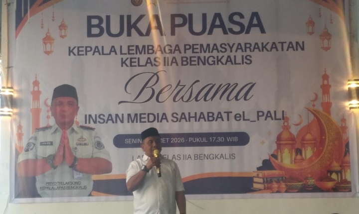 Kalapas Bengkalis Buka Puasa Bersama Wartawan, Pererat Sinergi dengan Insan Pers