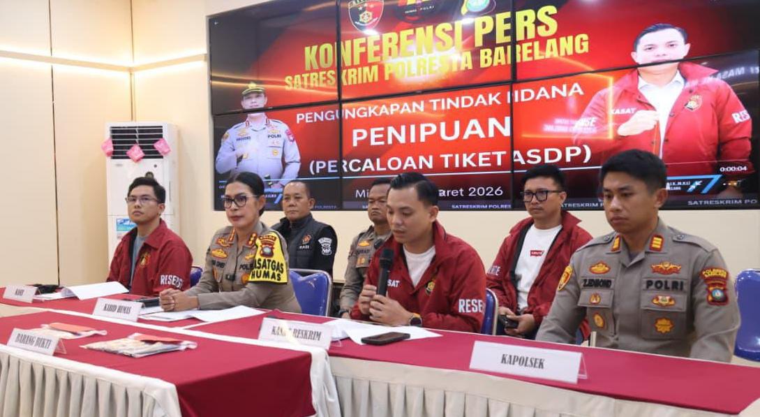 Satgas Gakkum Ketupat Seligi 2026 Tangkap Tiga Pelaku Penipuan Tiket Kapal Roro di Batam