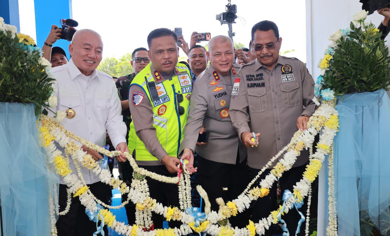 Kakorlantas Resmikan SDC Polda Kalsel, Targetkan Tekan Fatalitas Kecelakaan