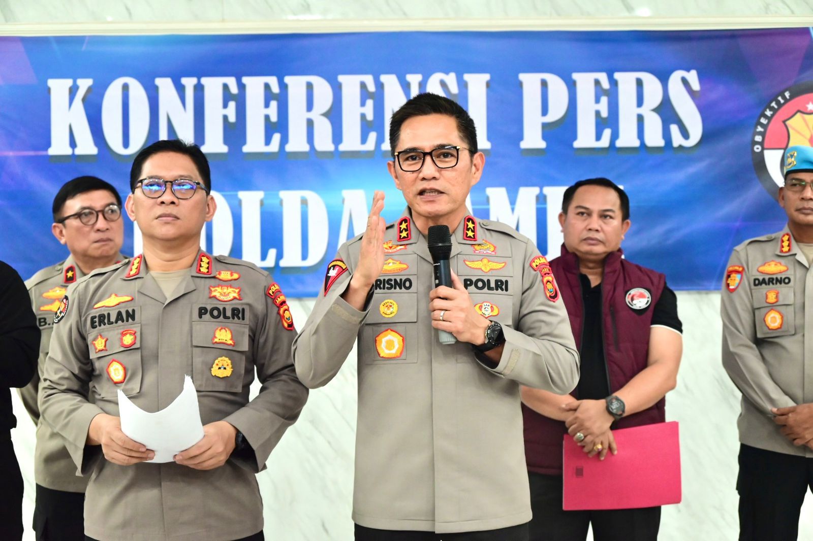 Polda Jambi Gelar Konferensi Pers, DPO Narkotika Berhasil Ditangkap 