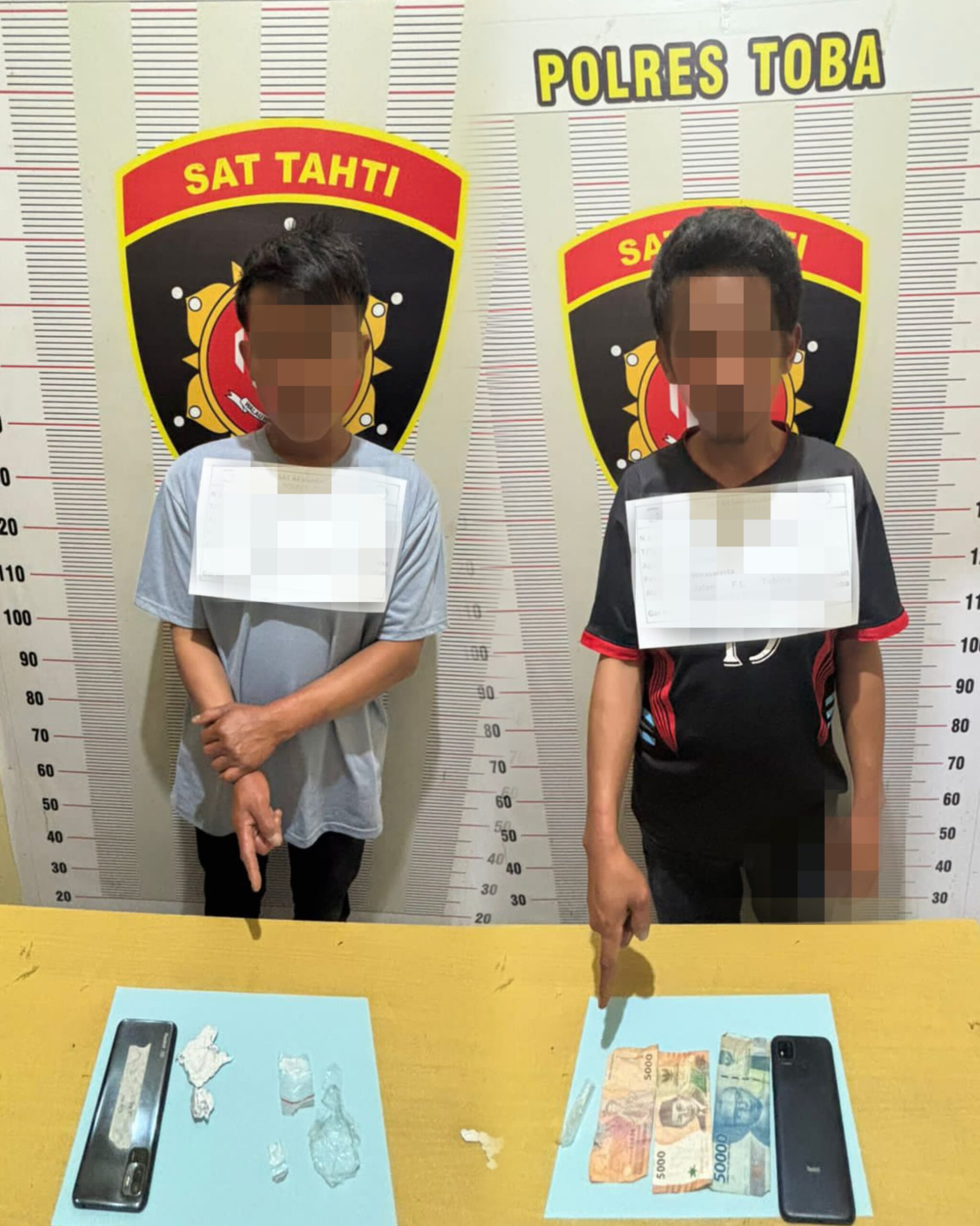 Satres Narkoba Polres Toba Bongkar Jaringan Sabu di Balige