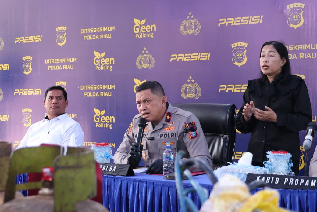 Narkoba Jadi Pemicu Kejahatan, Polda Riau Bongkar 1.333 Kasus dan Amankan 525 Tersangka