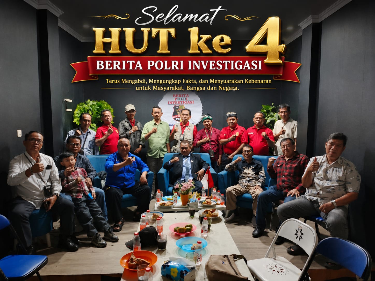 Dari Kebersamaan Menuju Profesionalisme, Berita Polri Investigasi Peringati Hari Jadi Ke-4