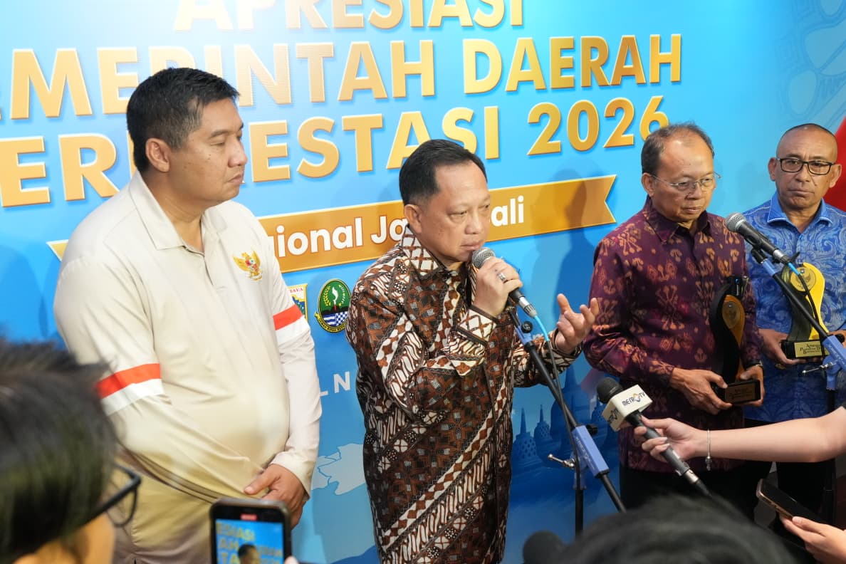 Mendagri Tito Tegaskan Penilaian Apresiasi Pemda Berprestasi Dilakukan secara Objektif