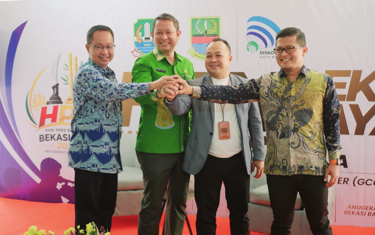Pers Bersatu Bekasi Raya Maju, HPN Tingkat Bekasi Raya 2026 Dibuka Meriah