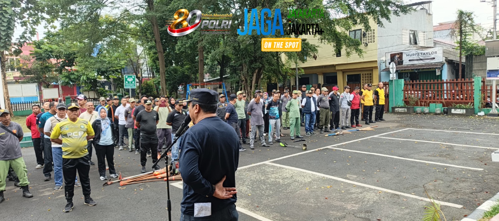 Melalui Program Jaga Jakarta On The Spot, Polsek Jatisampurna Bersama Warga Wujudkan Lingkungan Bersih dan Tertib