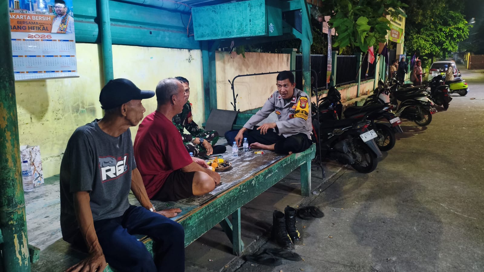 Lewat ‘Jaga Bekasi On The Spot’, Polsek Pondok Gede Sinergi Jaga Kamtibmas di Jatibening Baru