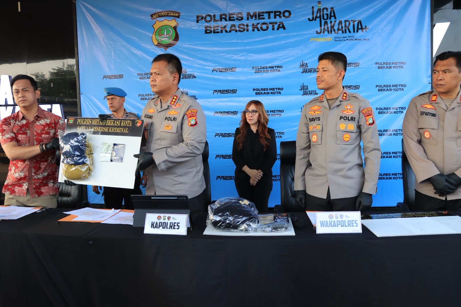 Polres Metro Bekasi Kota Ungkap Kasus Curanmor di Bekasi Selatan, Satu Pelaku Ditangkap dan Satu Masih Buron