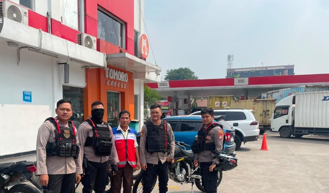 Patroli Dialogis Jaga Jakarta, Sat Samapta Polres Metro Bekasi Kota Perkuat Pengamanan Kawasan Jalan Siliwangi