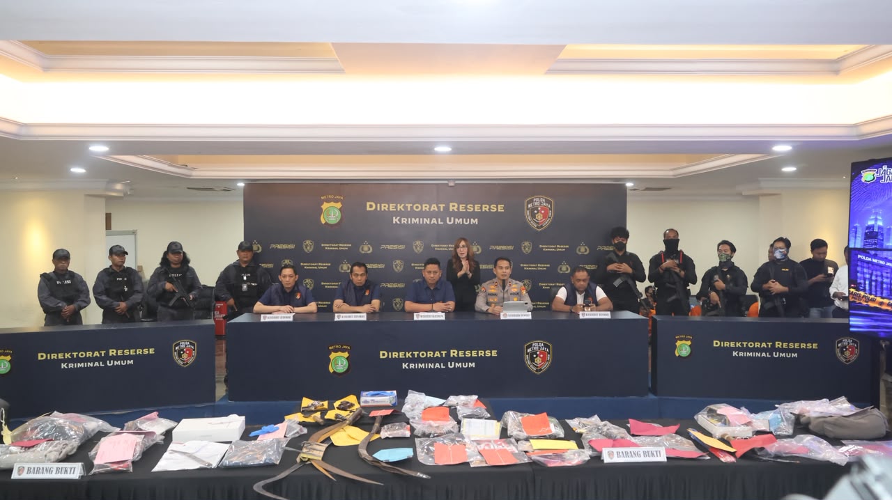 Polda Metro Jaya Ungkap 2.216 Kasus 3C Selama Semester I 2026, Ribuan Tersangka Diamankan