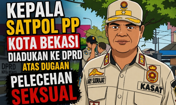 Diduga Lakukan Pelecehan Seksual, Kepala Satpol PP Kota Bekasi Nesan Sujana Diadukan ke DPRD