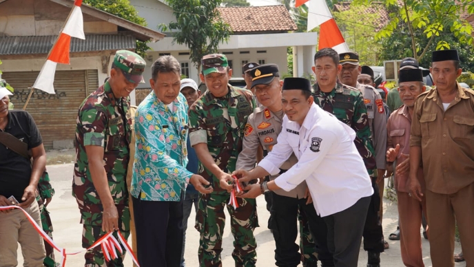 Korem 051/Wijayakarta Resmikan Empat Jembatan Armco di Kabupaten Bekasi, Wujud Dukungan Asta Cita Presiden RI