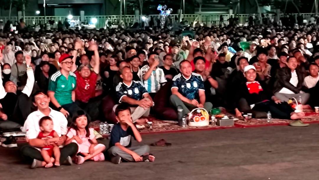 Kapolsek Bekasi Selatan Pastikan Nobar Piala Dunia 2026 Argentina vs Mesir Berlangsung Aman dan Kondusif
