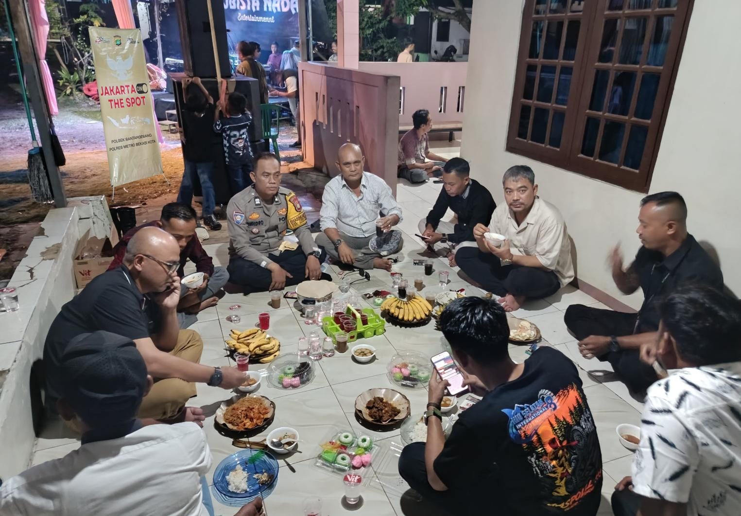 Jaga Jakarta On The Spot, Polsek Bantargebang Serap Aspirasi Warga dan Perkuat Sinergi Jaga Kamtibmas