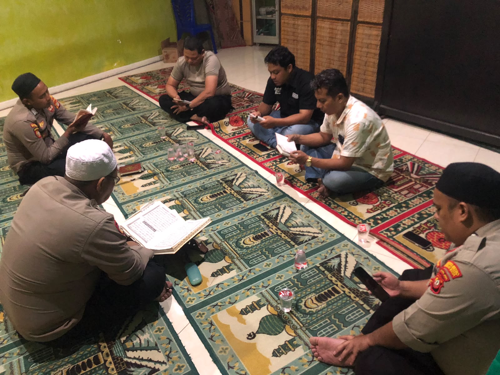 Pembinaan Rohani Personel, Polsek Pondok Gede Gelar Pengajian Surat Al-Kahfi