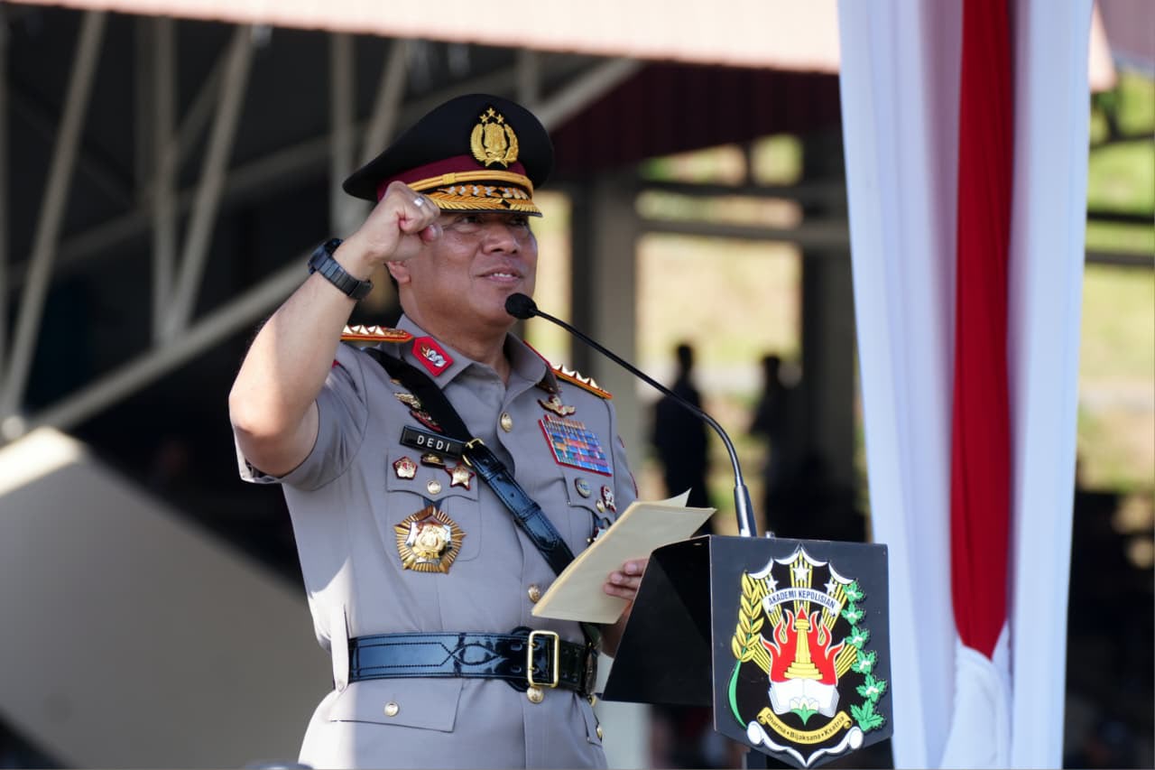 Tutup Pendidikan 282 Capaja Polri, Wakapolri Sampaikan Pesan Kapolri Listyo Sigit Prabowo