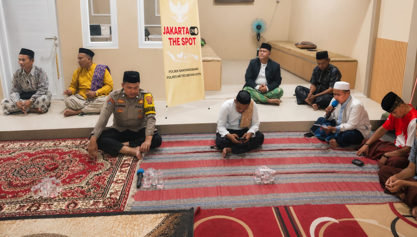 Jaga Jakarta On The Spot, Polsek Bantargebang Serap Aspirasi Warga Cikiwul