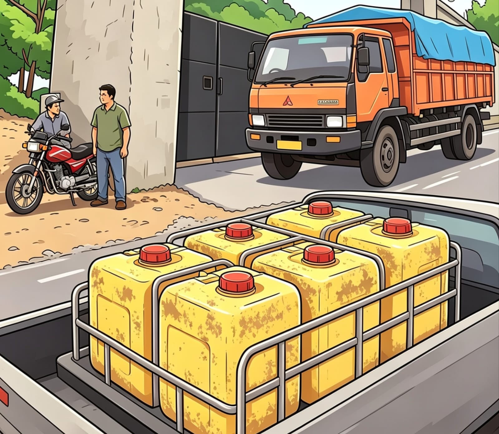 Ketua PWDPI Lampung, Desak Tindak Tegas Gudang Minyak Ilegal di Wilayah Lampung