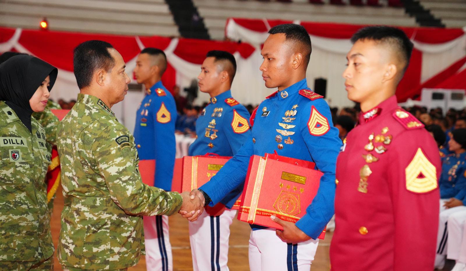 1.173 Capaja TNI-Polri, Terima Pembekalan dari Menhan RI, Panglima TNI dan Kapolri