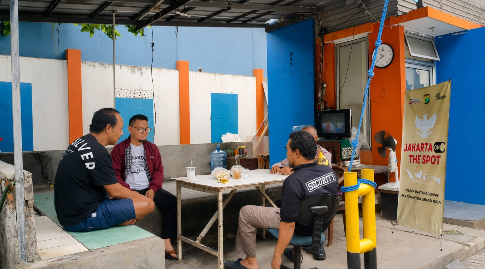 Jaga Jakarta On The Spot, Polsek Bantar Gebang Serap Aspirasi Warga Padurenan Perkuat Sinergi Kamtibmas