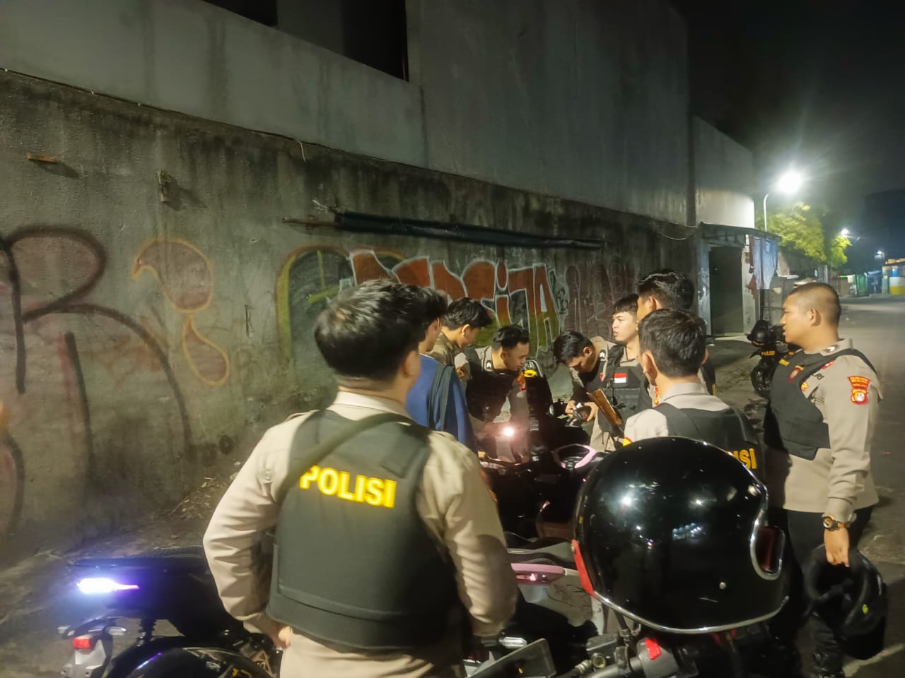 Jaga Bekasi On The Spot,Tim Beruang Jaga Jakarta patroli malam sisir jalur rawan kriminalitas lintas kecamatan
