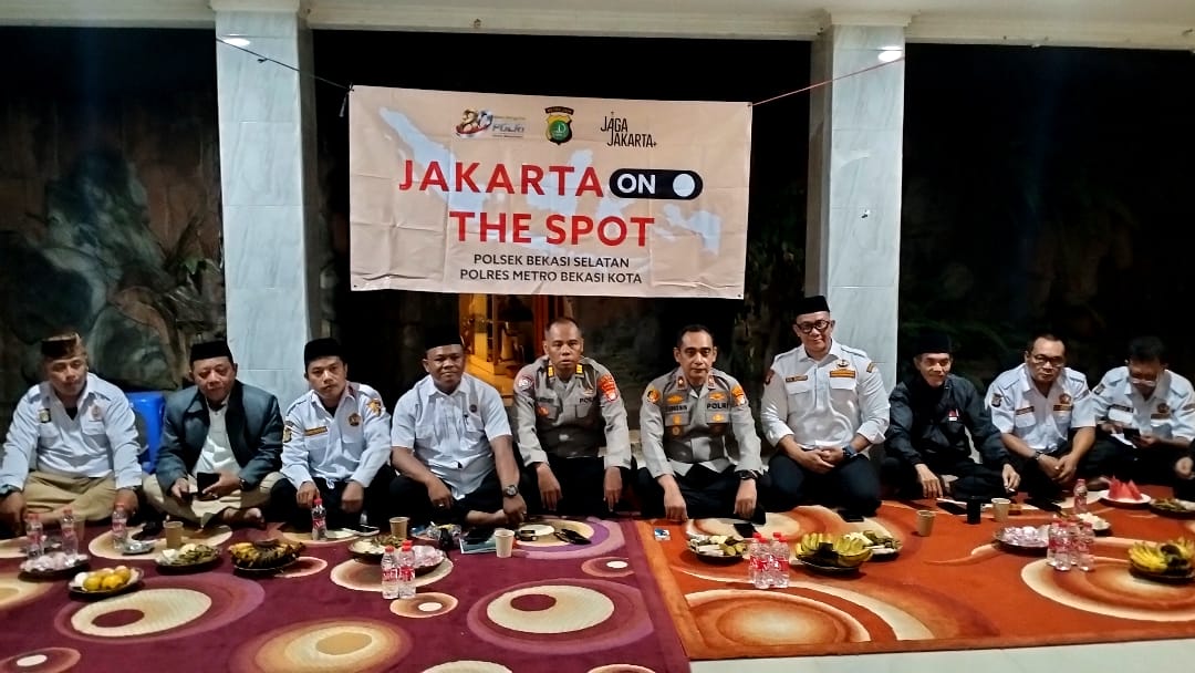 Jakarta On The Spot Perkuat Sinergi Polri dan Pokdarkamtibmas, Wujudkan Bekasi Selatan Yang Aman dan Harmonis