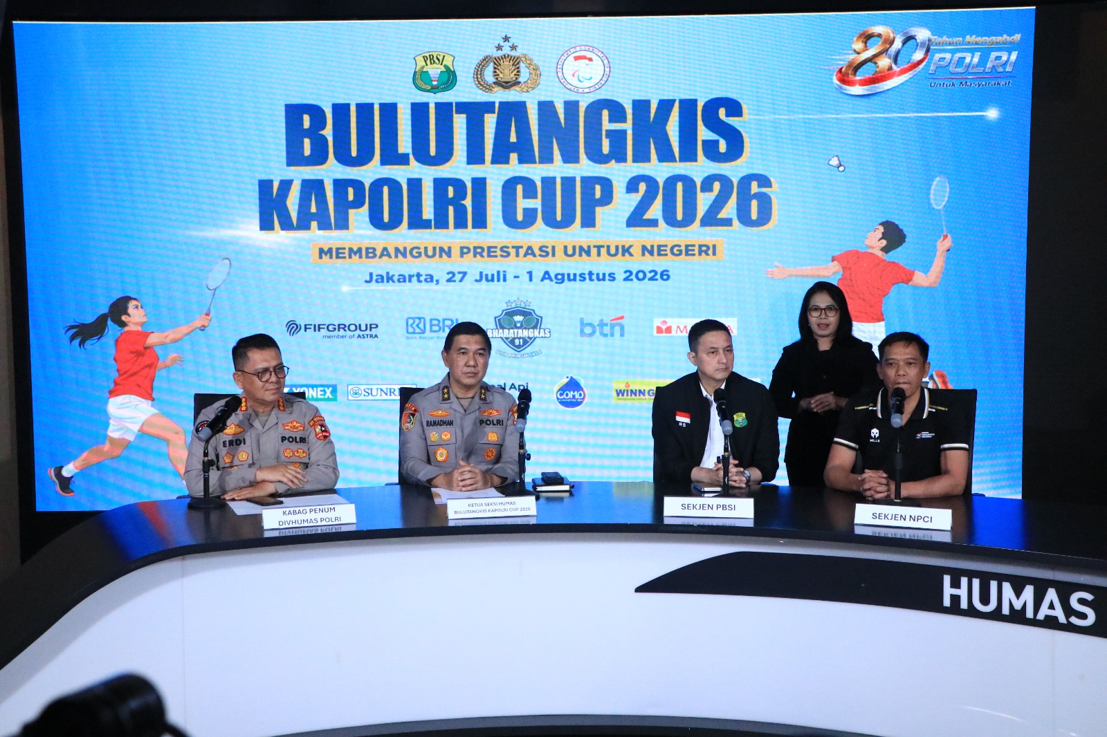 Kapolri Cup 2026 Bergulir 27 Juli, Polri Tegaskan Komitmen Membangun Prestasi dan Olahraga Inklusif