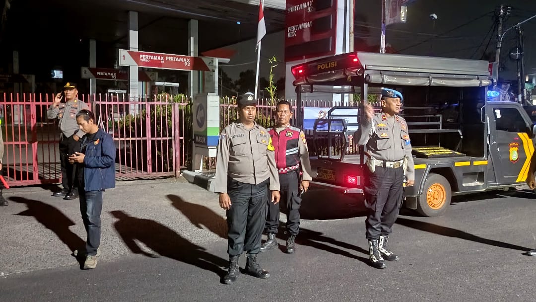 Wakapolsek Bekasi Selatan Pimpin Patroli Antisipasi Kejahatan Jalanan