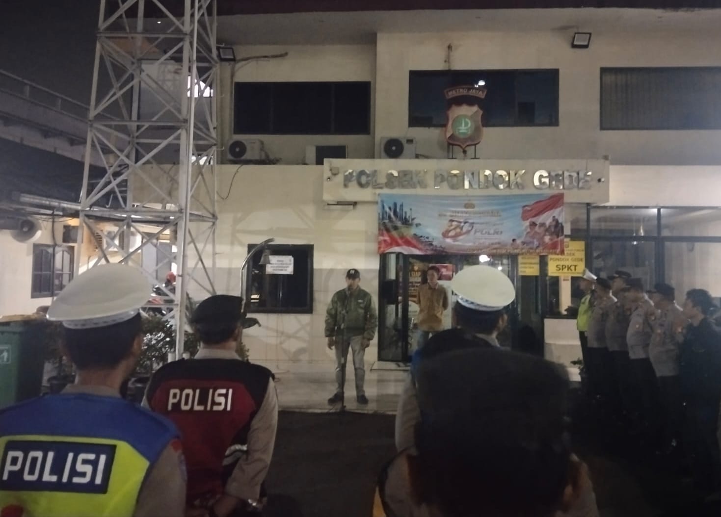 Polsek Pondok Gede Gencarkan Patroli dan Operasi Kejahatan Jalanan Jaga Situasi Tetap Aman