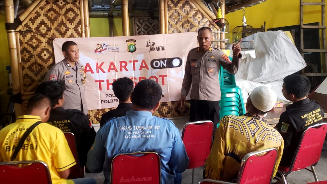 Jaga Jakarta On The Spot, Polsek Bekasi Selatan Perkuat Sinergi dengan Warga Lewat Dialog Kamtibmas