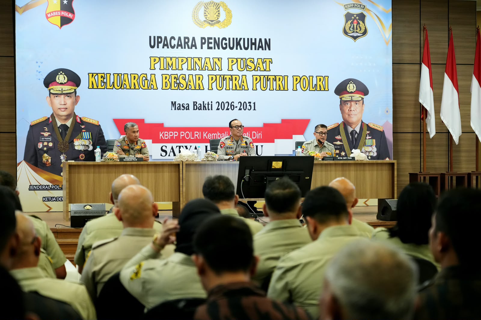Wakapolri Kukuhkan Pengurus KBPP Polri 2026–2031, Siapkan Generasi Unggul Menuju Indonesia Emas 2045