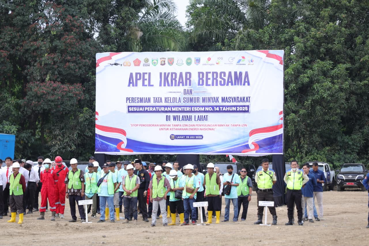Transformasi Sumur Minyak Masyarakat Dimulai, Polda Sumsel Pastikan Legal, Aman, dan Berkelanjutan