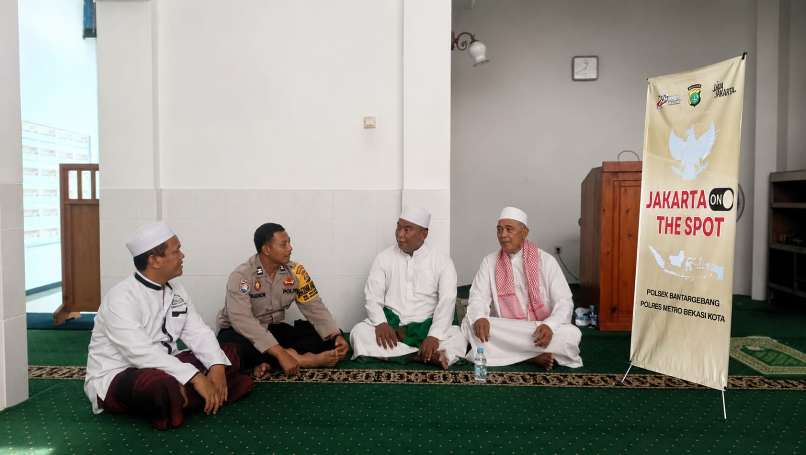 Jaga Jakarta On The Spot, Polsek Bantargebang Tampung Aspirasi Warga Mustikasari Perkuat Kamtibmas