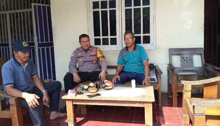 Bhabinkamtibmas Cimuning Pererat Silaturahmi dan Ajak Warga Cegah Kenakalan Remaja