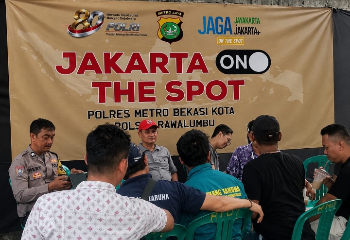 Polisi Hadir di Tengah Masyarakat, Polsek Rawalumbu Ajak Warga Cegah Kriminalitas